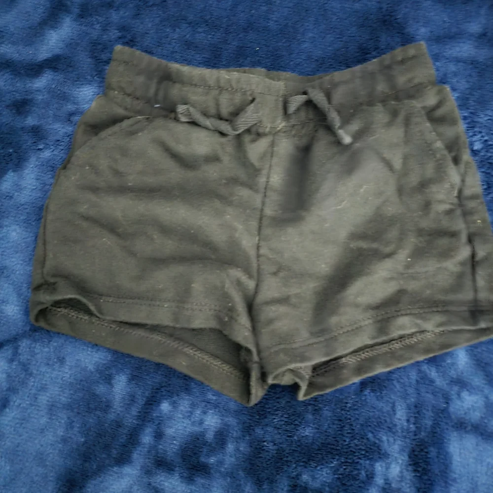Cat & Jack Black Drawstring Girls' Casual Shorts